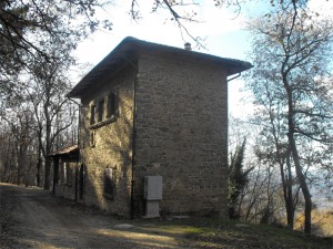 Il rifugio visto dal lato nord
