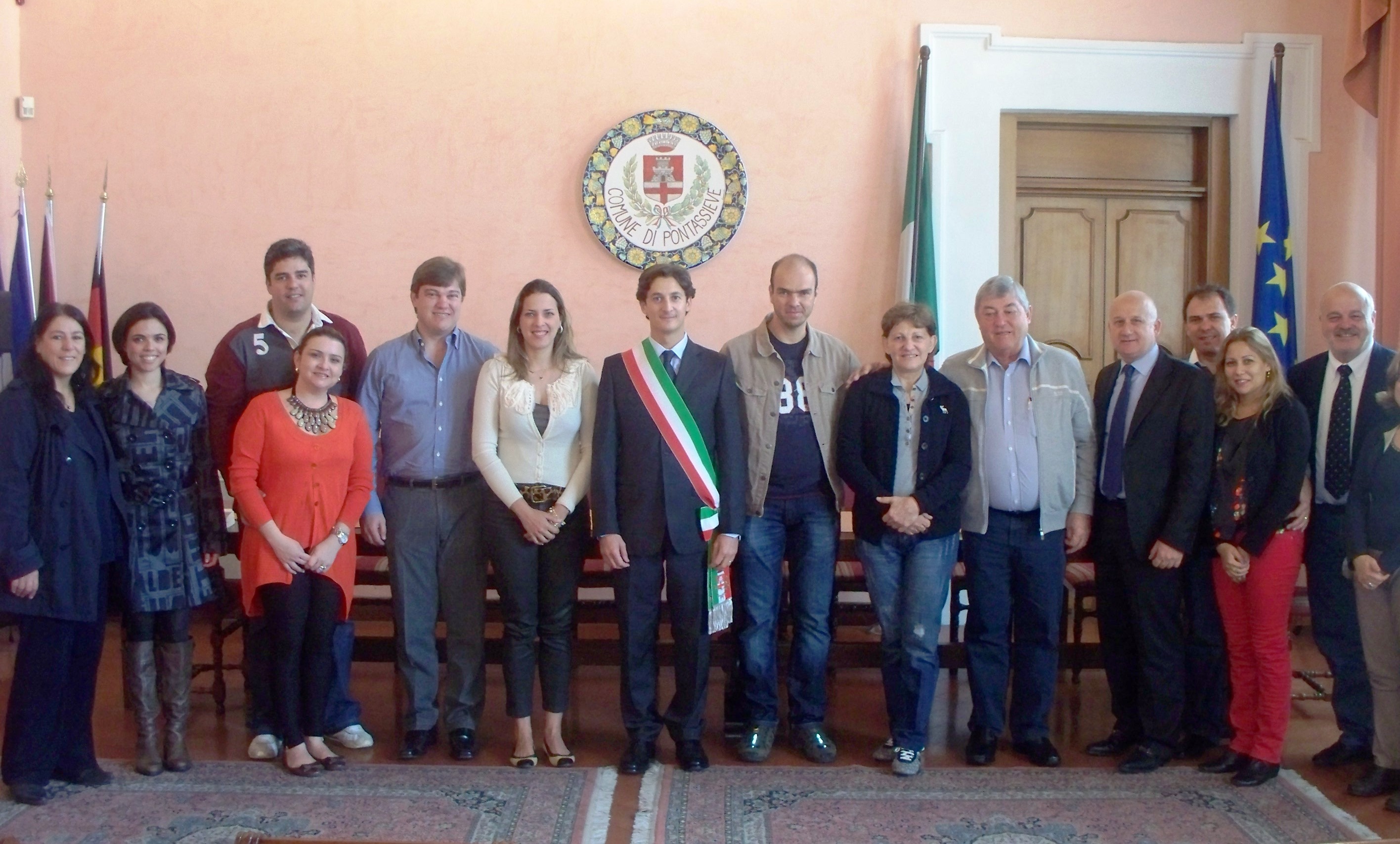 Delegazione di imprenditori brasiliani in visita a Pontassieve