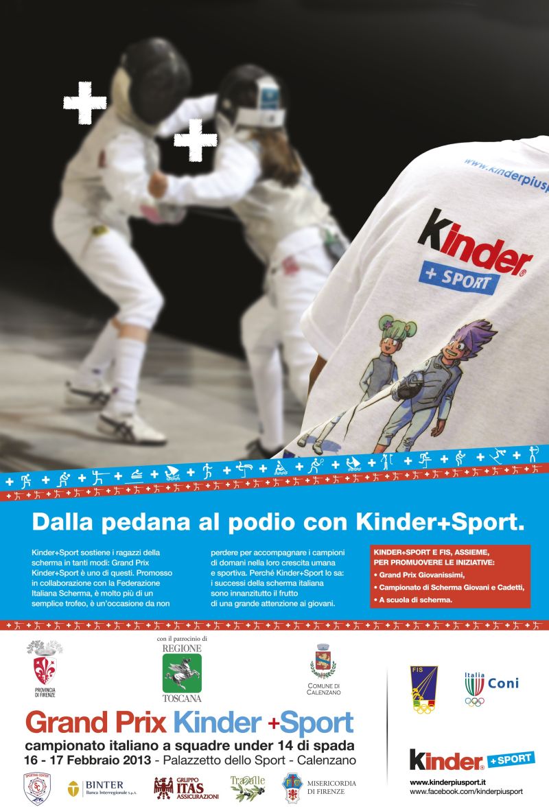 Scherma: a Calenzano il Campionato italiano di Spada under 14