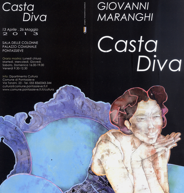 Giovanni Maranghi in mostra a Pontassieve con “Casta diva”