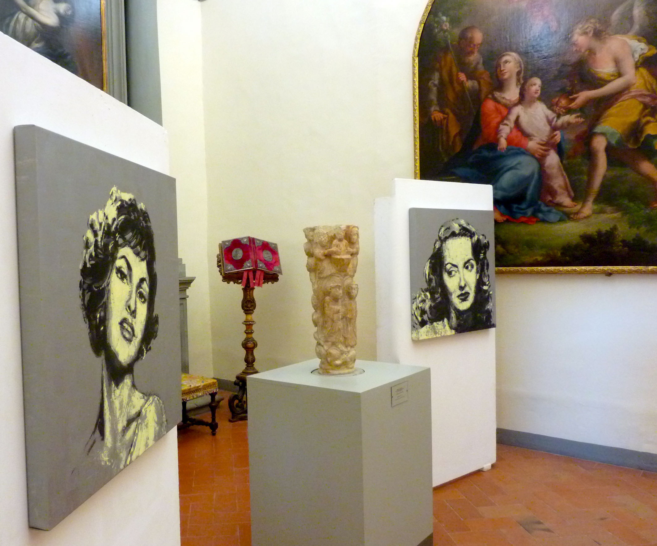 Le “DIVINE DIVE“  <br> di Gerardo Zei  <br> in mostra a San Casciano