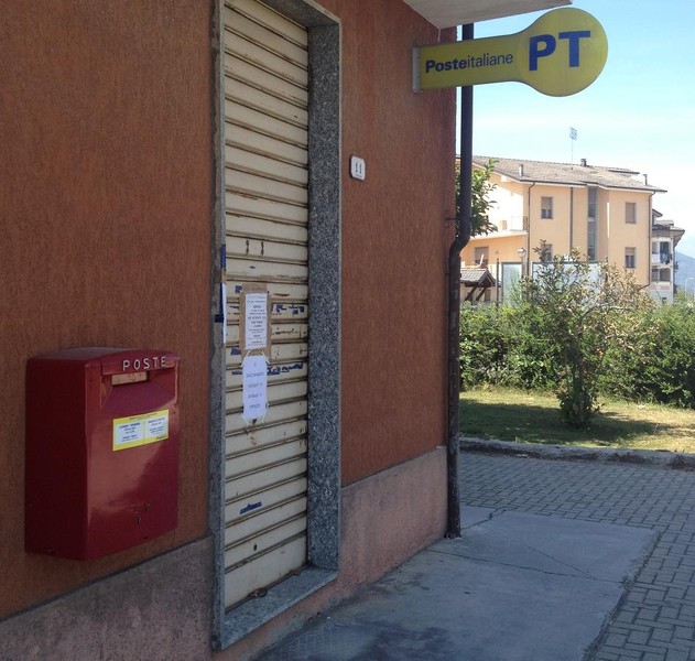 I piccoli comuni contro la chiusura  degli uffici postali
