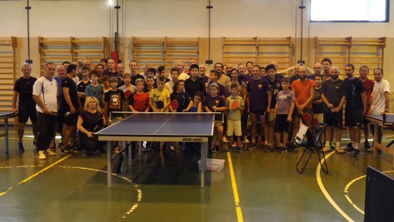 Tennis Tavolo: numeri record alla prima tappa del Torneo 4T