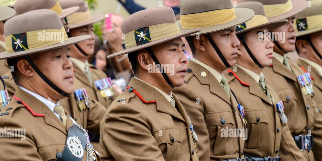 Anche i Gurkha piangono…Una regina sul tetto delmondo!